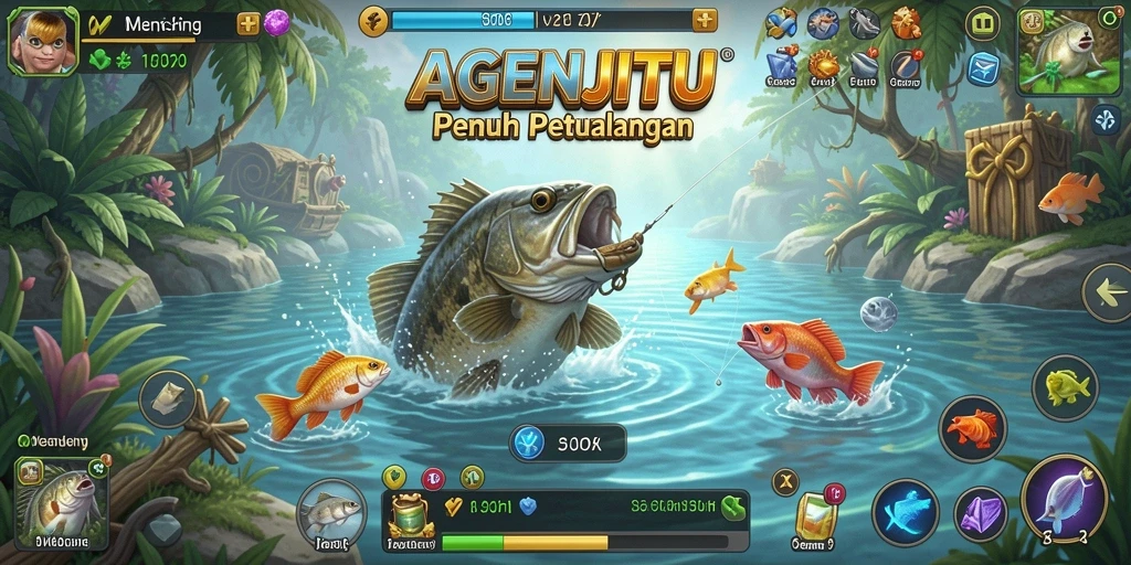 Tampilan gameplay AGENJITU yang menarik dan penuh aksi.