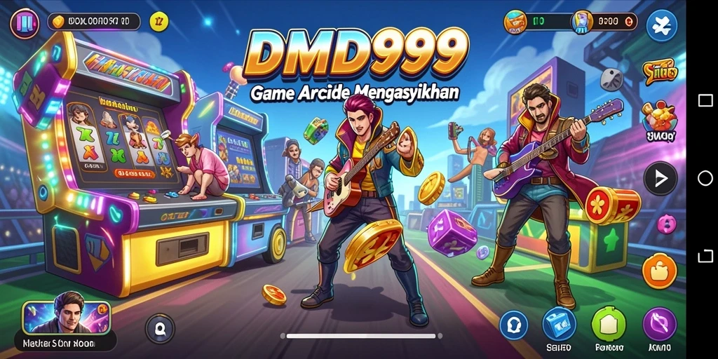 Tangkapan layar dari gameplay DMD999 yang mendebarkan dan penuh aksi.