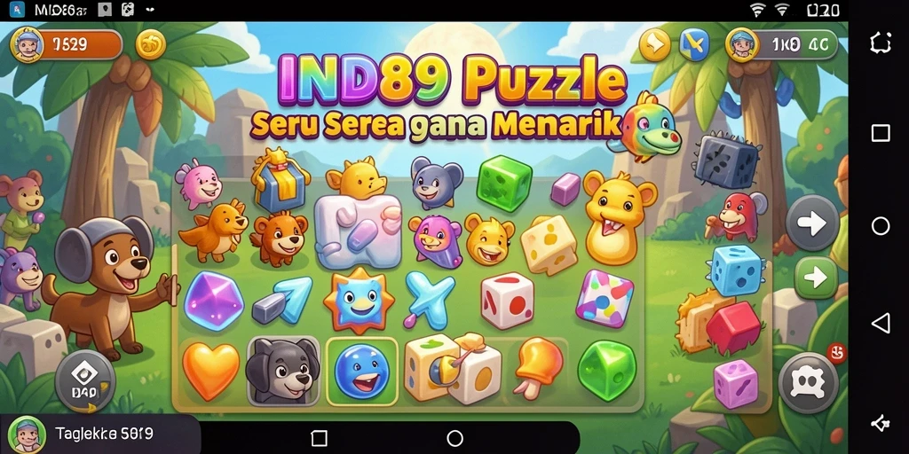 Screenshot gameplay <strong>IND89</strong> yang menunjukkan tantangan puzzle menarik.