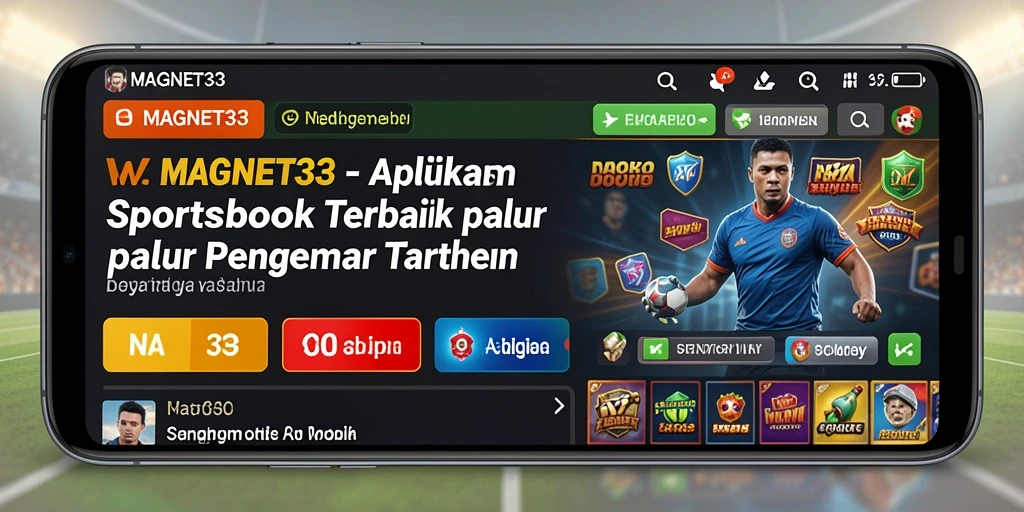 Tampilan utama MAGNET33 menampilkan pilihan taruhan terbaik untuk pengguna.