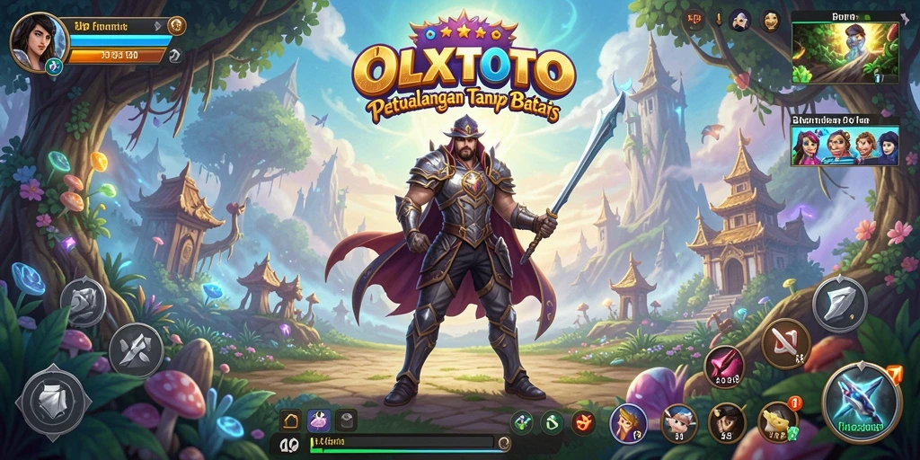 Tampilan gameplay seru dari OLXTOTO yang penuh petualangan.