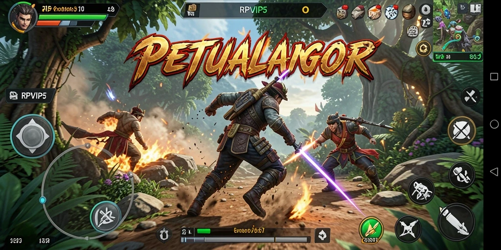 Screenshot RPVIP5 menunjukkan aksi mendebarkan dengan grafis yang menakjubkan.