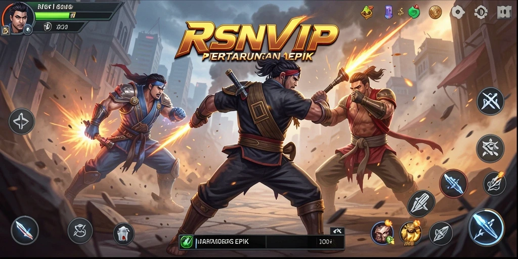 Tampilan akting gameplay yang mendebarkan di RSNVIP.